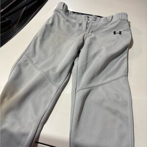 Under Armour Gray baseball pants